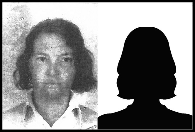 A photo of Patricia Ann Mount and a female avatar.