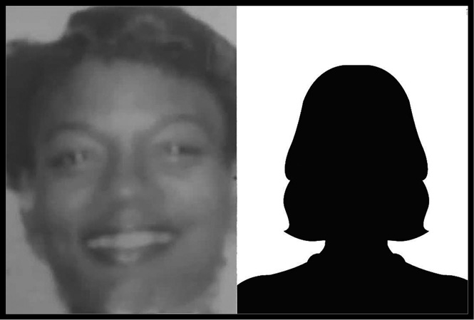 A photo of Tracy Lynn Johnson and a female avatar.