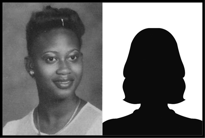 A photo of Jolanda Jones and a female avatar.