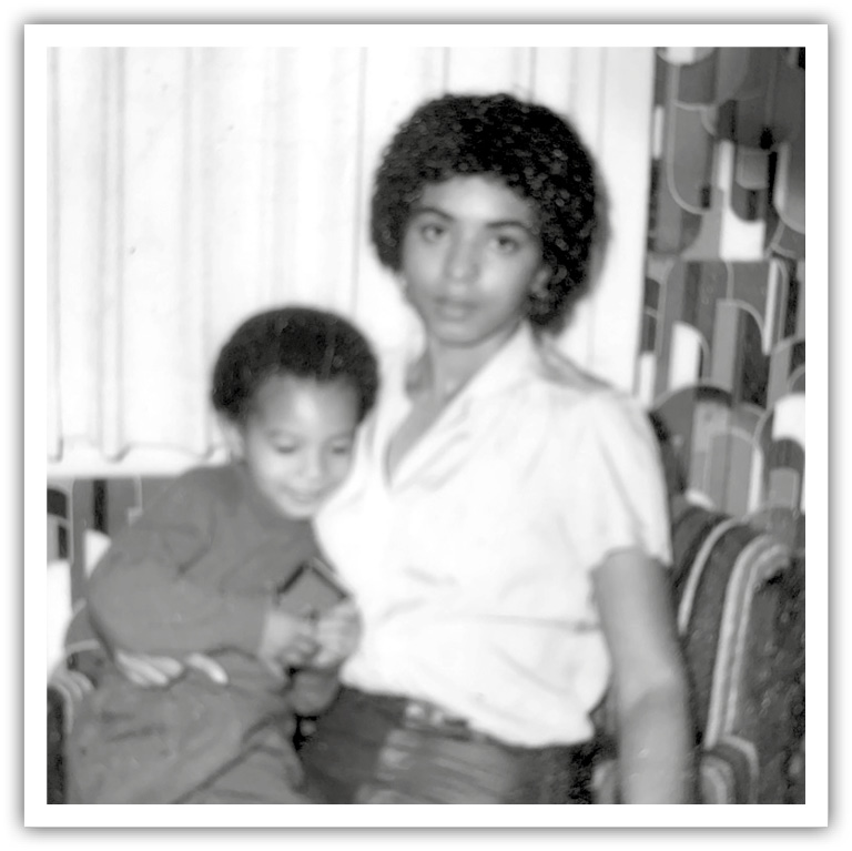 A photo of Alice Duvall as a child.