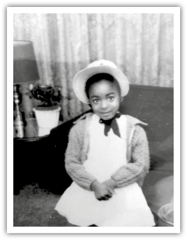 A photo of Alice Duvall as a child.