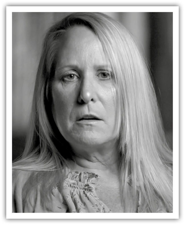 A photo of Laurie Barros, one of five known surviving victims.